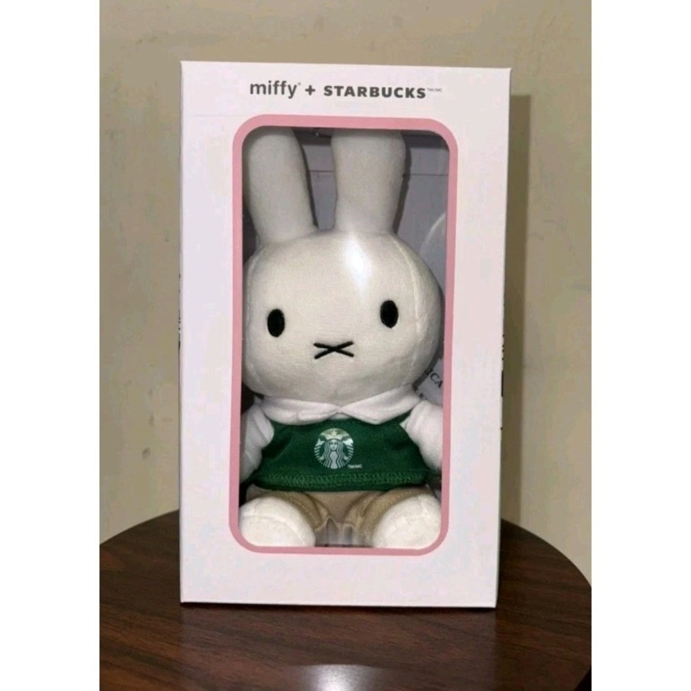 Starbucks x Miffy Plushie Summer Release Collab Limited Edition Ready